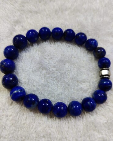 Lapiz lazuli Amethyst Bracelet