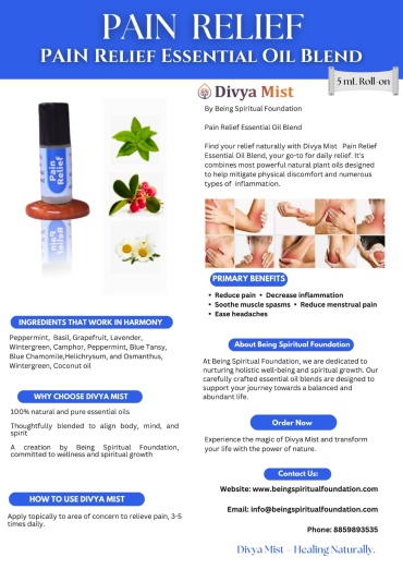 Natural Oils For Relief in  any kind of Pain - Image 2